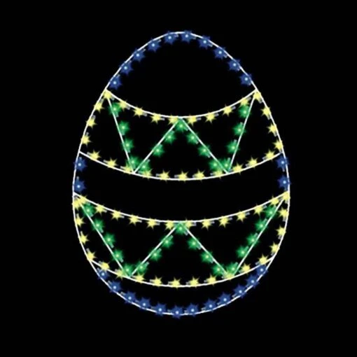 5' Egg #1, LED