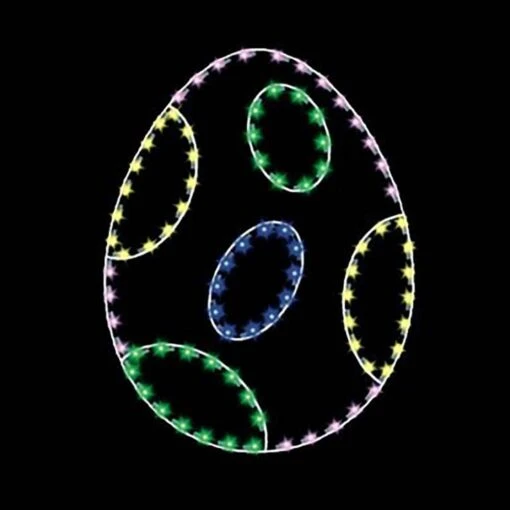 5' Egg #7, LED