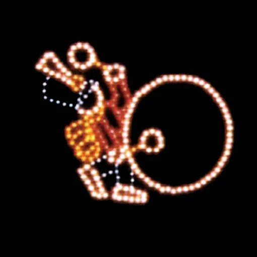 7' X 10' Bass Drummer, LED