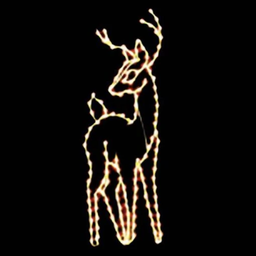 7 1/2' Standing Buck, LED