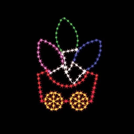 6' Silhouette Bulb Car, LED