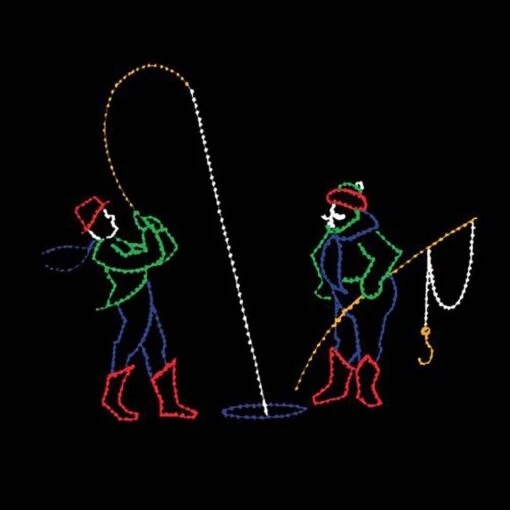 13' X 16' Victorian Fishermen, LED