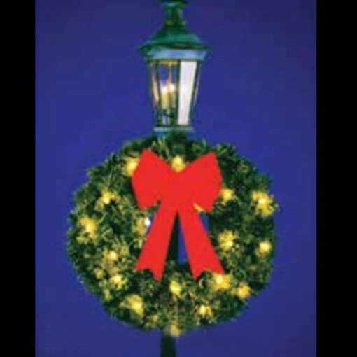 4' Wreath With Bow