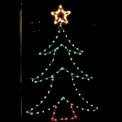 5' X 8' Silhouette Fantasy Tree