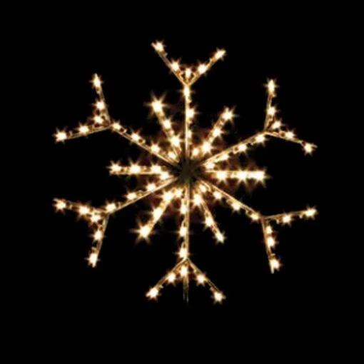 6' Silhouette Snowflake