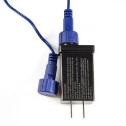 24" Blue Twinkle Starburst - Blue LED Lights