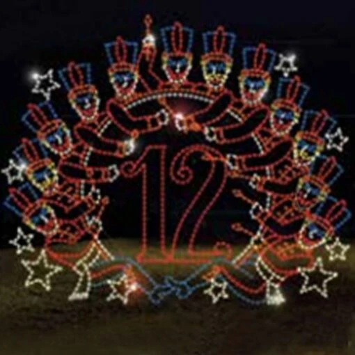 24' Twelve Drummers Drumming
